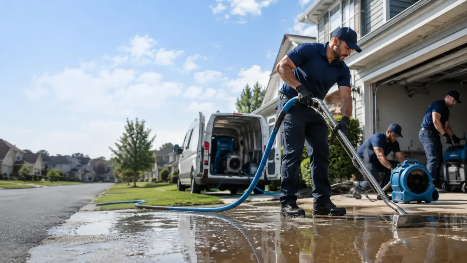 Flood Damage Restoration in Kunkle, OH